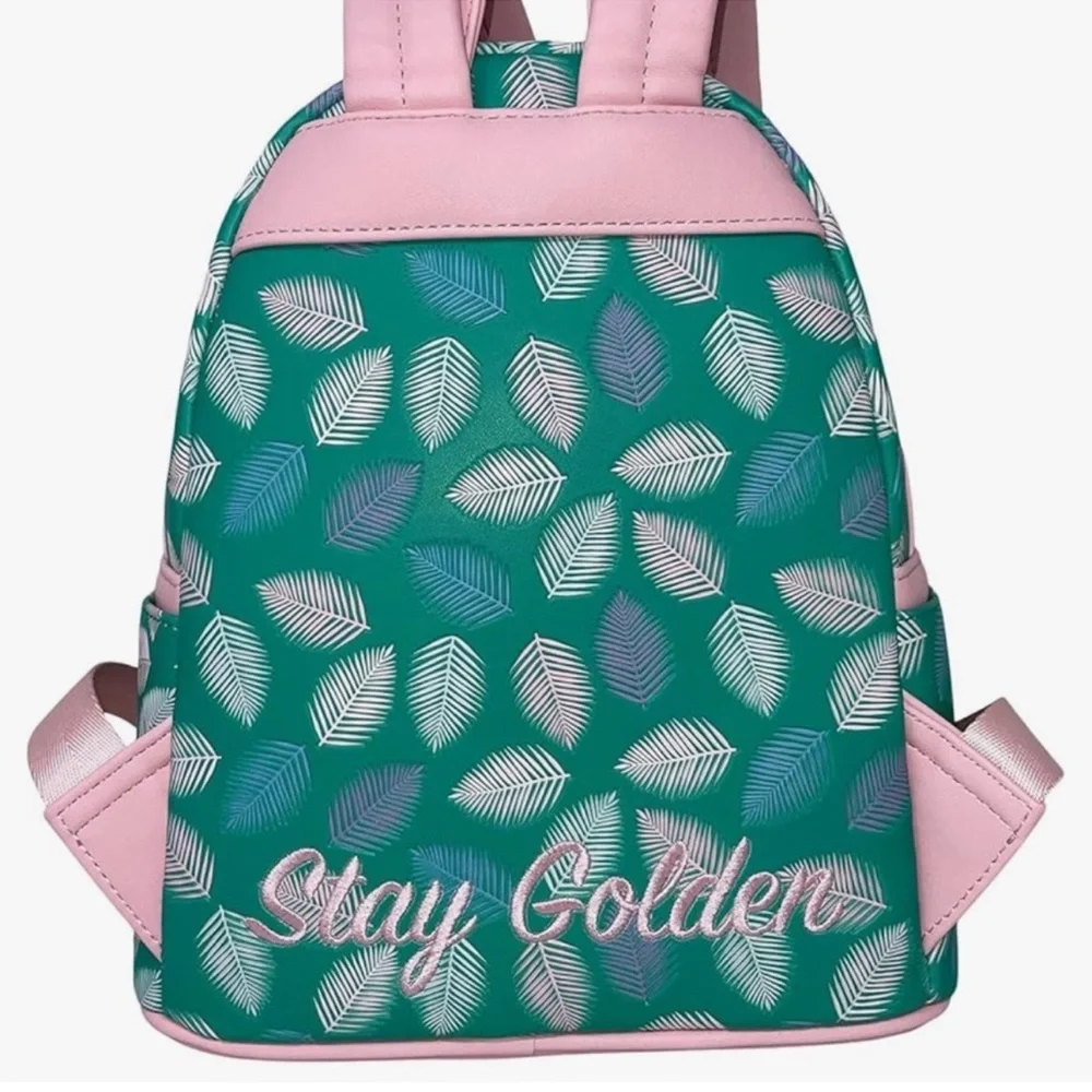 Loungefly The Golden Girls Television Show Stay Golden Mini Backpack